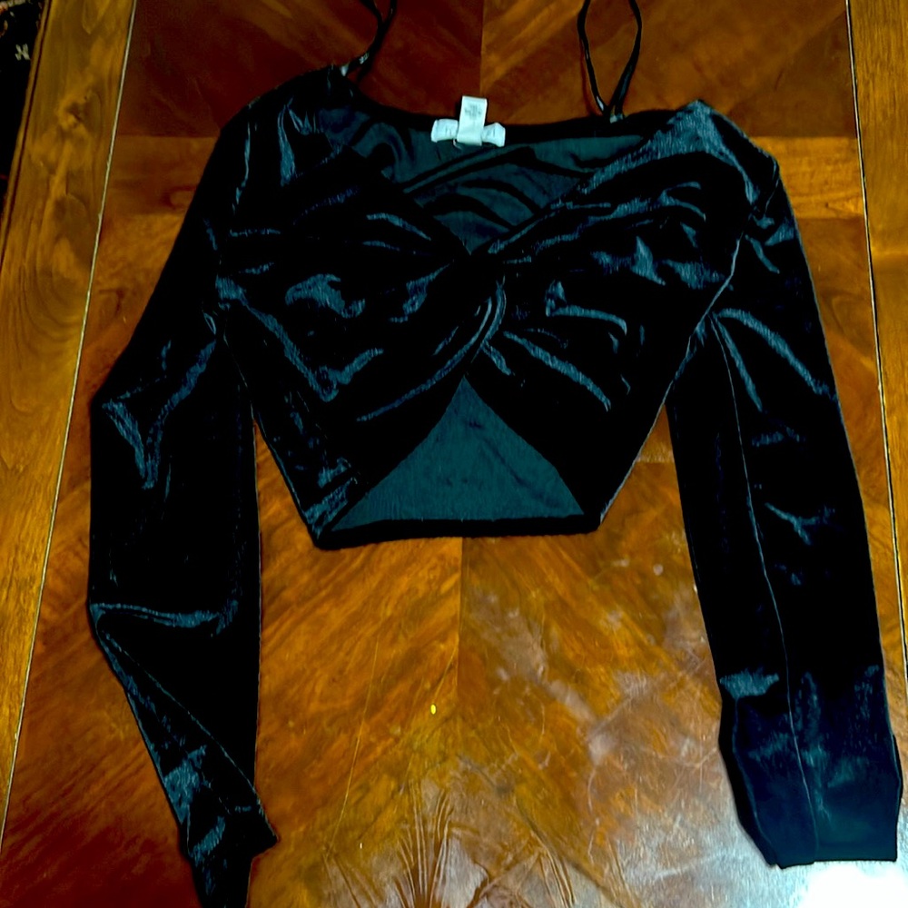 Forever 21 long sleeve crop